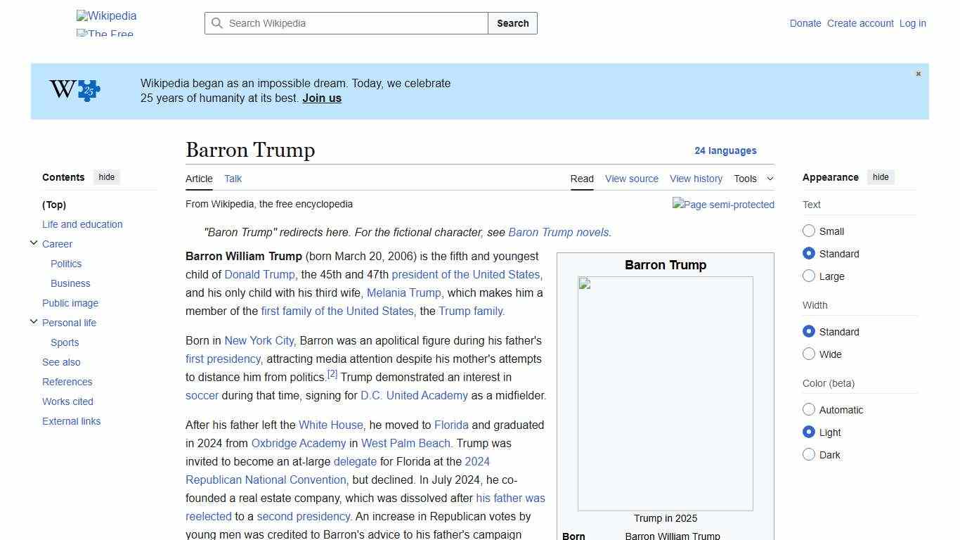 Barron Trump - Wikipedia